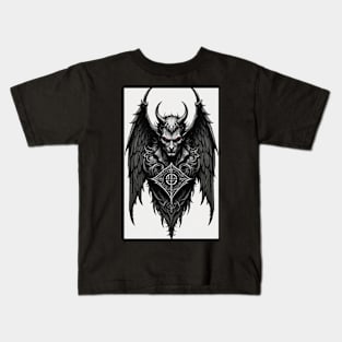 Dark Demonic Ink 2024 Kids T-Shirt